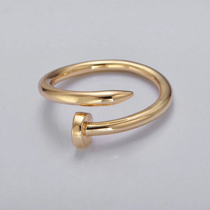 Reluxe Vintage Spiral Nail Ring