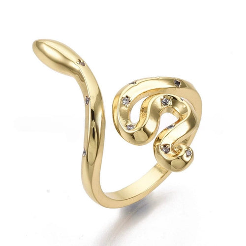 Reluxe Vintage Starry Snake Ring