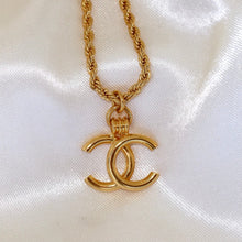 Load image into Gallery viewer, Reluxe Vintage Vintage CC Pendant Necklace
