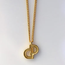 Load image into Gallery viewer, Reluxe Vintage Vintage CD Crystal Pendant Necklace
