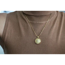 Load image into Gallery viewer, Reluxe Vintage YSL Gold Button Necklace
